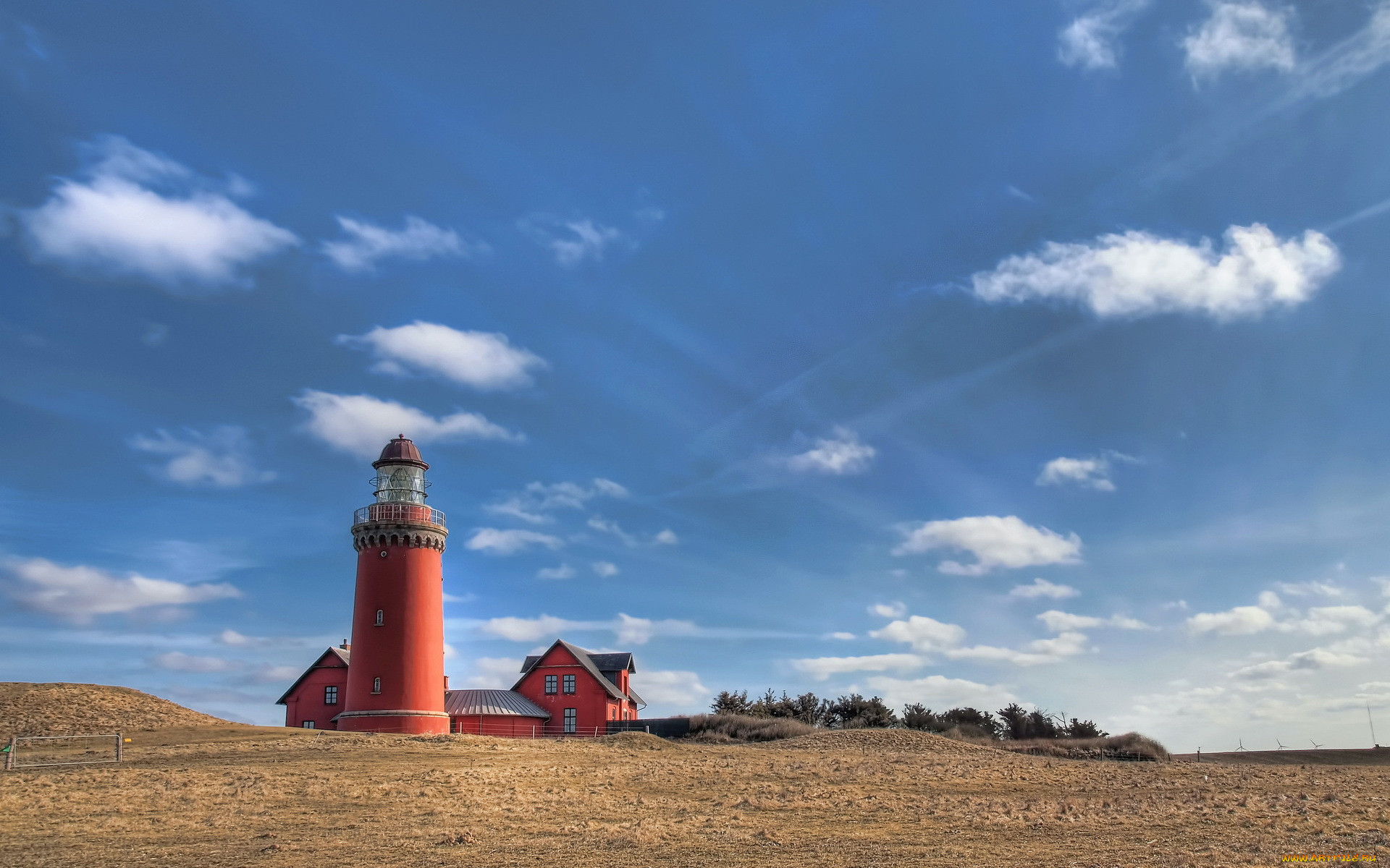 , , denmark, midtjylland, ferring, bovbjerg, lighthouse